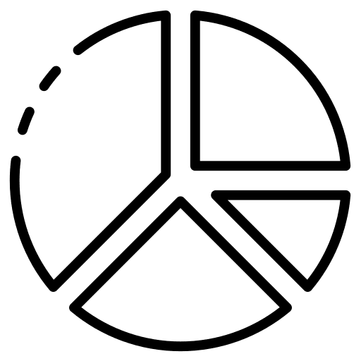 Pie chart pie chart analytics statistics icon