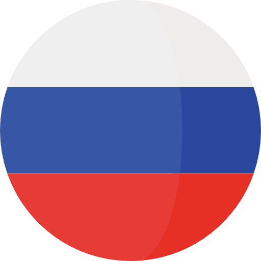 Russia country flags nation icon