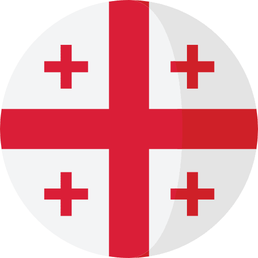 Georgia flag world georgia icon