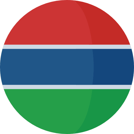 Gambia flags nation country icon