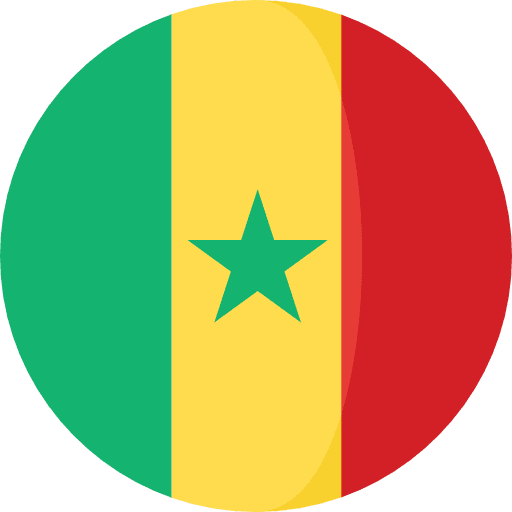 Senegal flags senegal geography icon