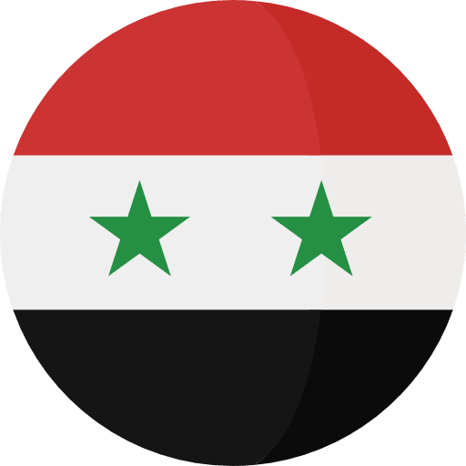 Syria country flags flag icon
