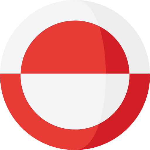 Greenland nation greenland flags icon