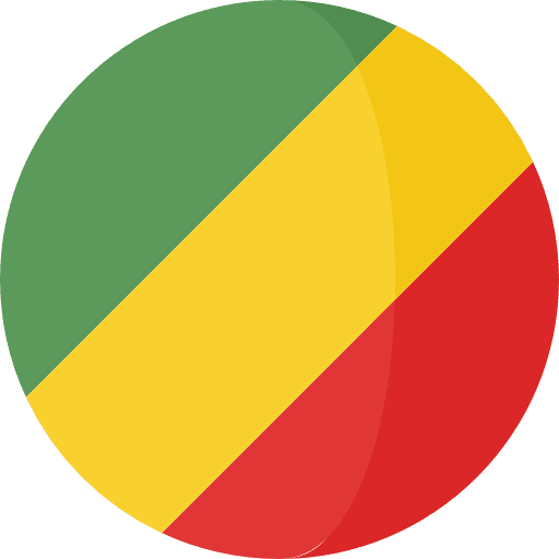 Republic of the congo world flag nation icon