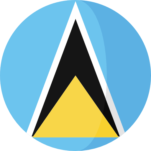 Saint lucia country world flags icon