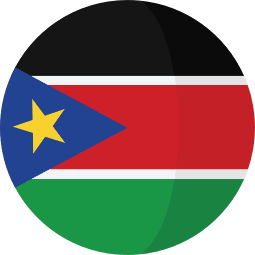 South sudan south sudan flag nation icon