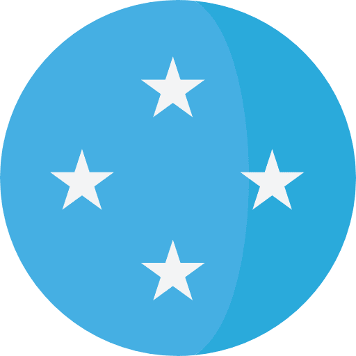 Micronesia geography nation flags icon
