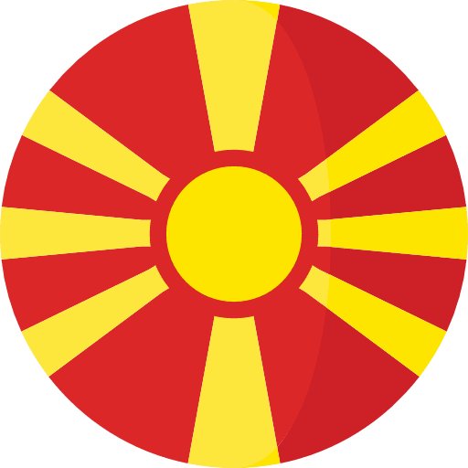 Republic of macedonia nation world country icon