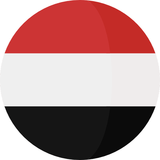Yemen flags nation country icon