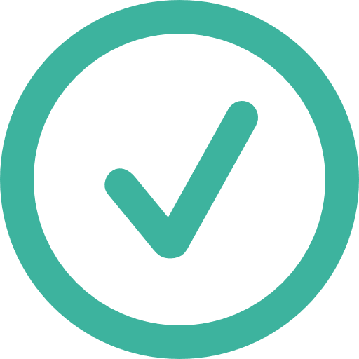Checked tick foursquare check in hassle free icon