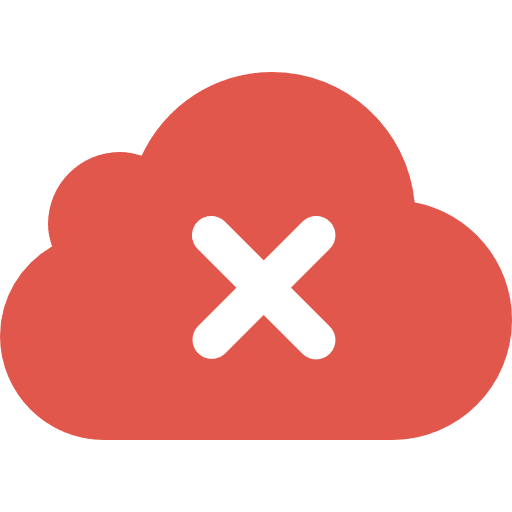 Cloud computing data interface multimedia option icon