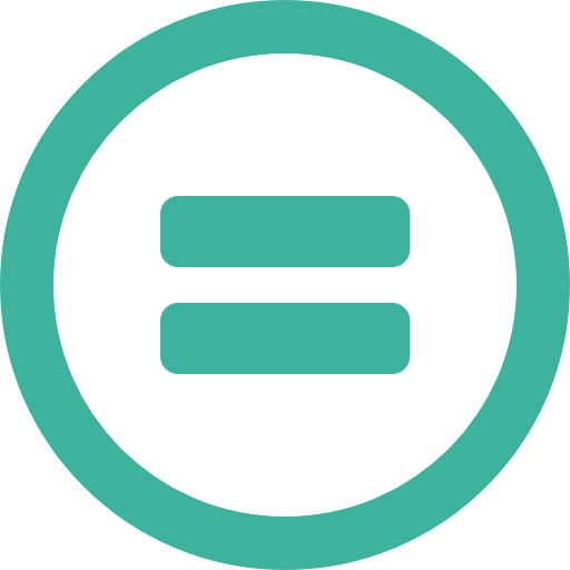 Equal equal ui signs icon