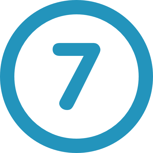 Number number technology figures icon