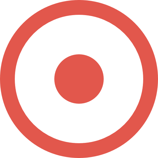 Record video player music player record icon