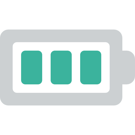 Battery battery status battery full battery icon