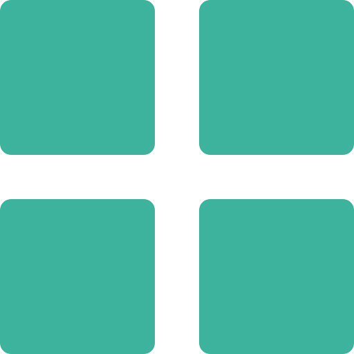 Grid menu grid interface icon