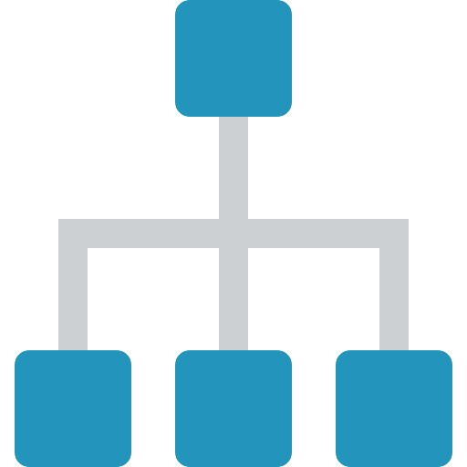 Sitemap sitemap seo sem hierarchical structure icon