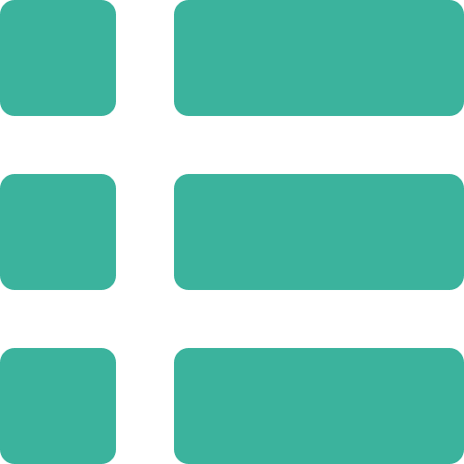 List signs order interface icon