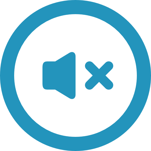 Muted sound muted speaker icon