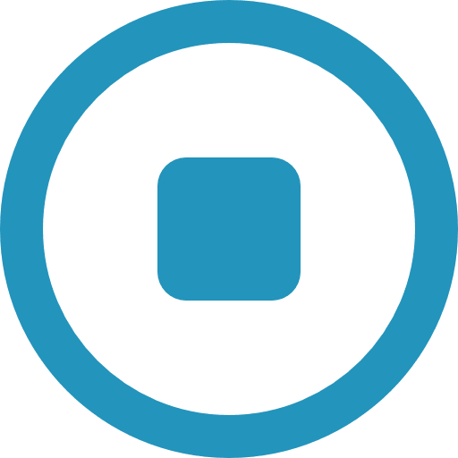 Stop interface stop multimedia option icon
