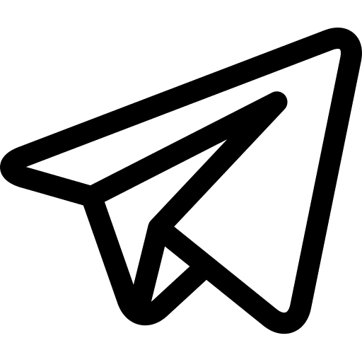 Telegram social media telegram logo icon