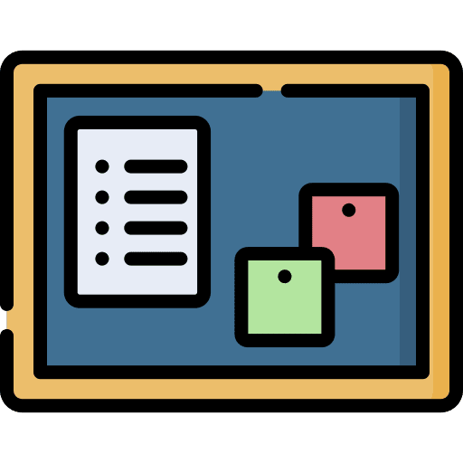 Board board reminder hang icon Board board reminder hang icon