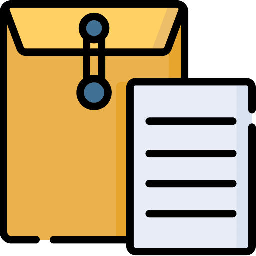 Document confidential document file icon Document confidential document file icon