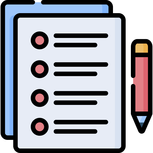 Document note files and folders text icon Document note files and folders text icon