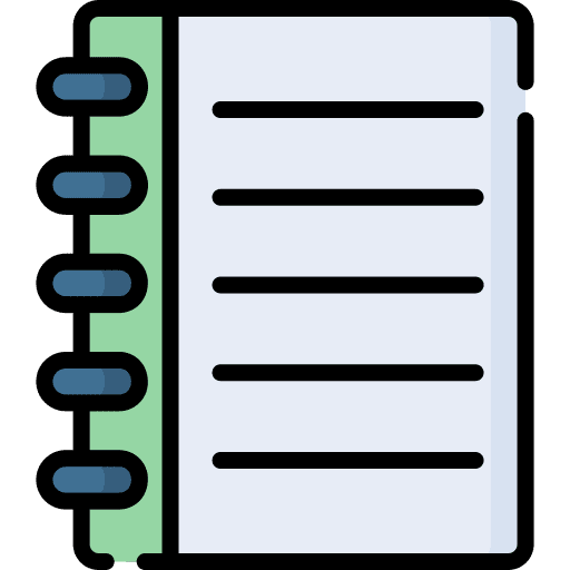 Notebook write study notebook icon Notebook write study notebook icon