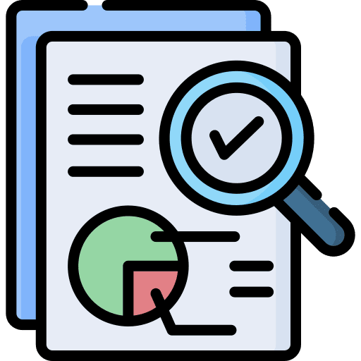Search analytics pie graphic analysis icon Search analytics pie graphic analysis icon