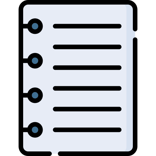 Note text task file icon Note text task file icon