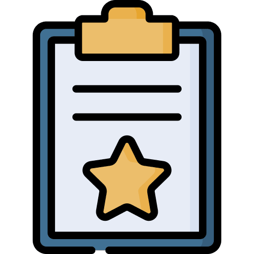 Star note files and folders file icon Star note files and folders file icon