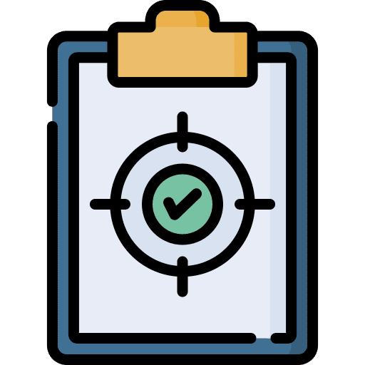 Target check files and folders target icon Target check files and folders target icon