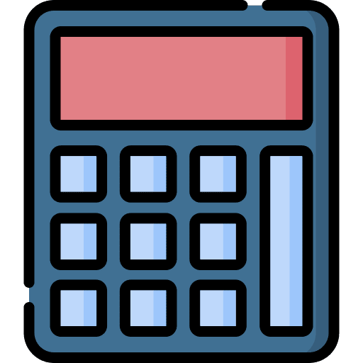 Calculator calculator finances business icon Calculator calculator finances business icon