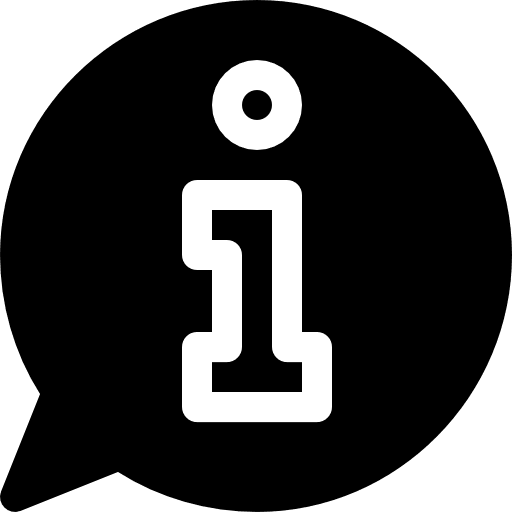 Info info letter i communications icon
