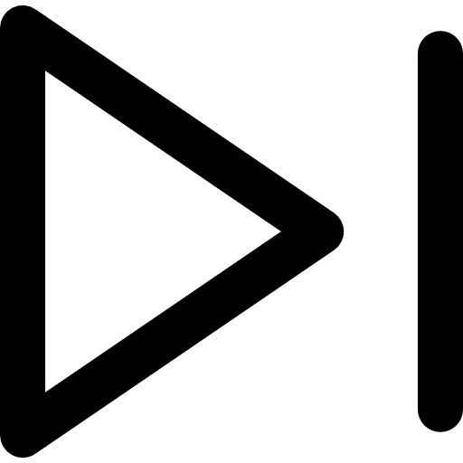 Next skip direction multimedia option icon