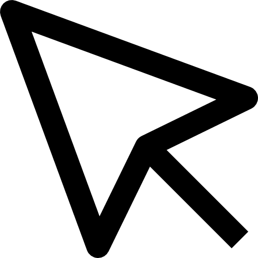 Cursor point pointer interface icon