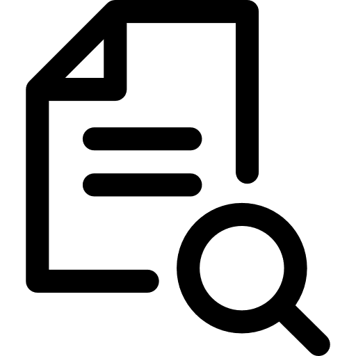 File document archive interface icon