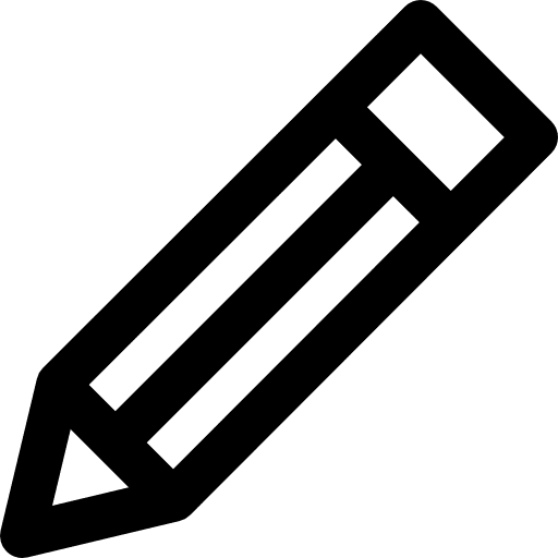 Edit pencil tools and utensils edit icon