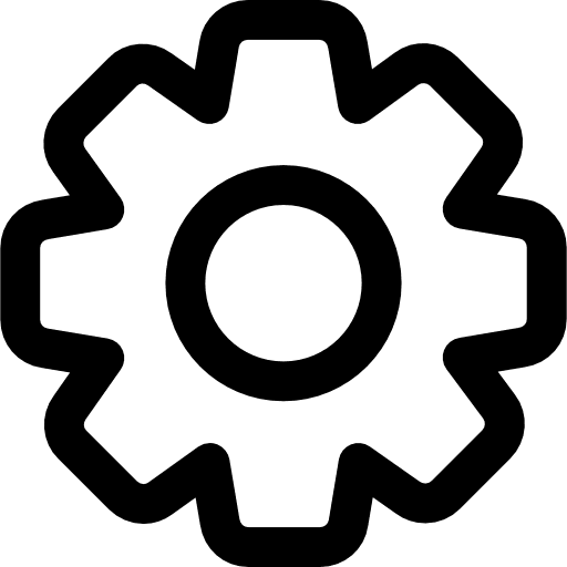 Settings configuration gear cogwheel icon