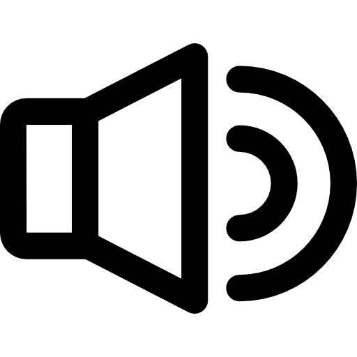 Sound speaker interface unmute icon