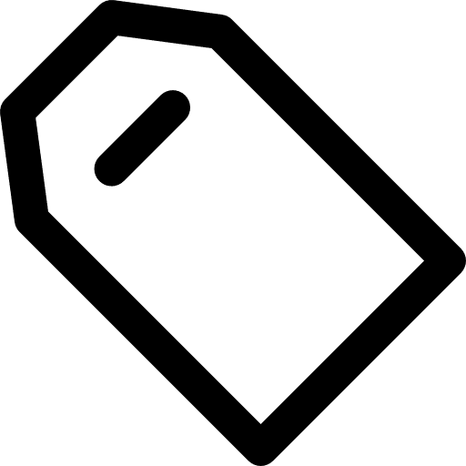 Tag tag shop label icon