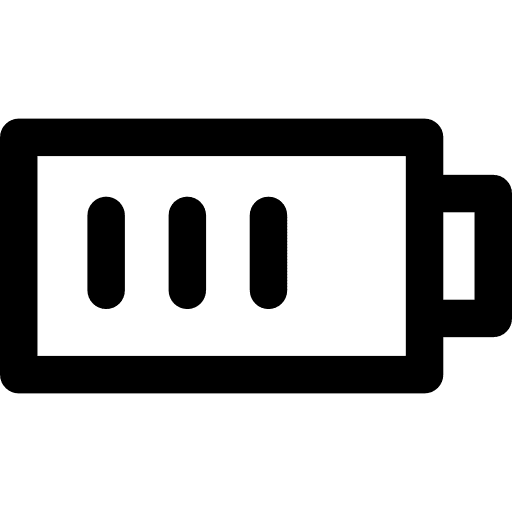 Battery technology full battery battery status icon