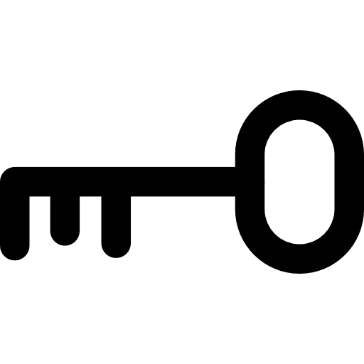 Key door key passkey pass icon