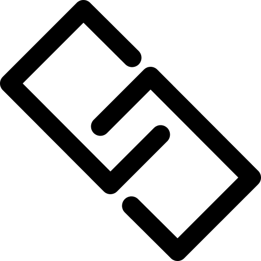 Link linked tools and utensils connection icon