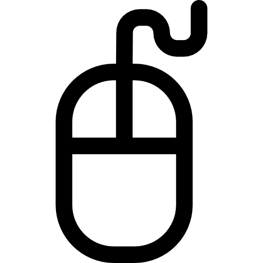 Mouse computer clicker technological icon
