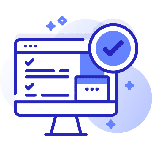Approved approved folder monitor icon