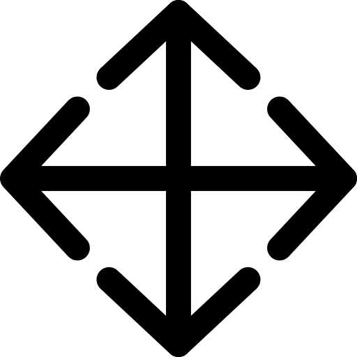 Move interface move arrows icon