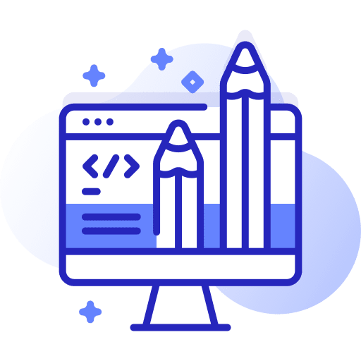 Web development web design web development code icon
