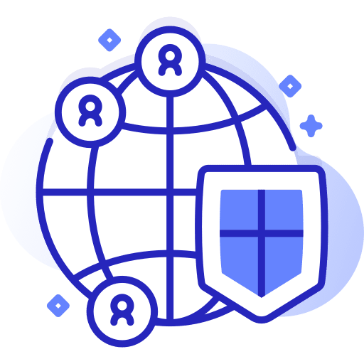 Firewall ui world internet icon Firewall ui world internet icon